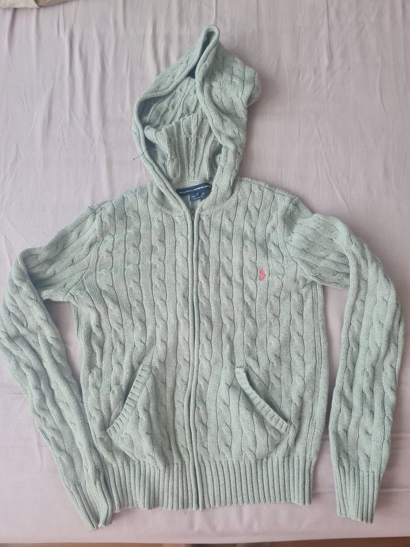Ralph lauren cheap knit hoodie