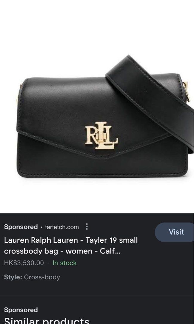 Lauren Ralph Lauren Tayler 19 Small Crossbody Bag - Farfetch