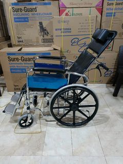 Reclining Commode Wheelchair -Mags