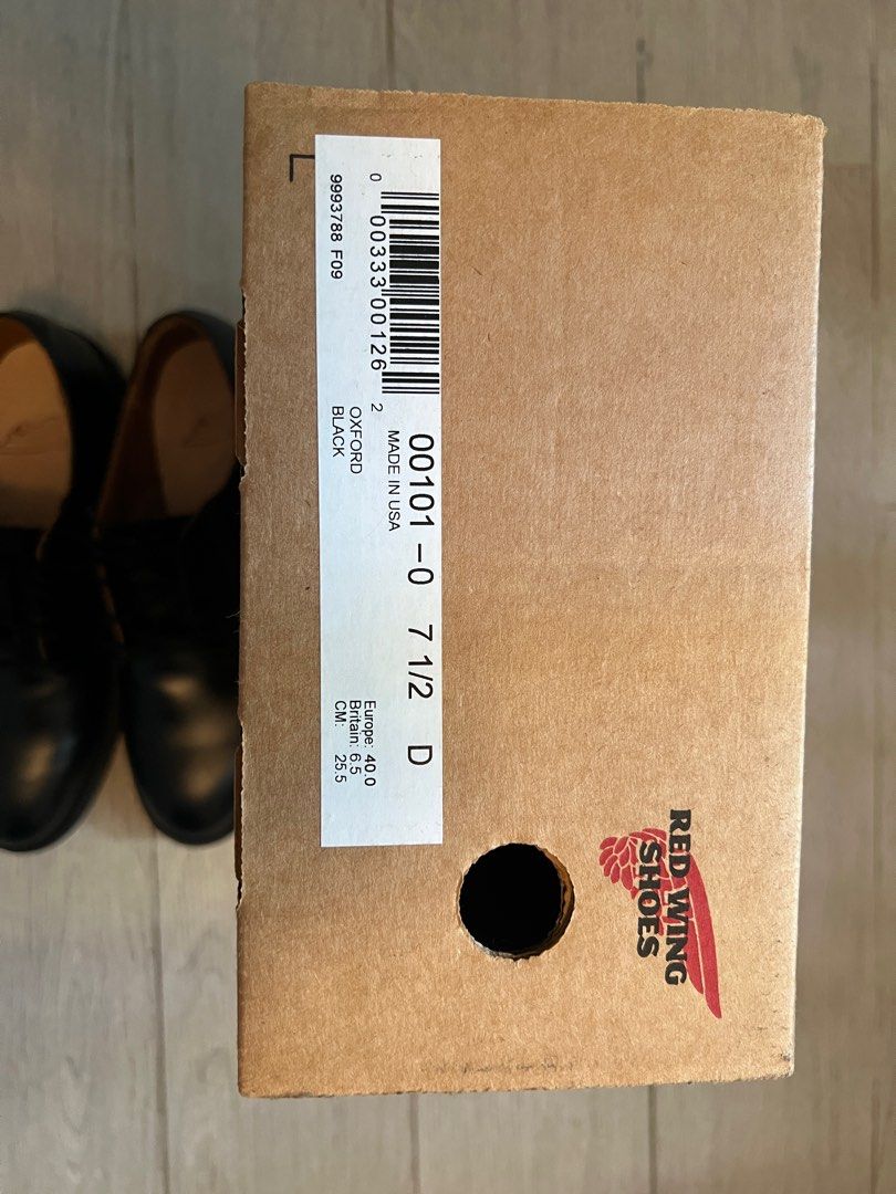 Red Wing 101 US 7.5 Postman, 男裝, 鞋, 西裝鞋- Carousell