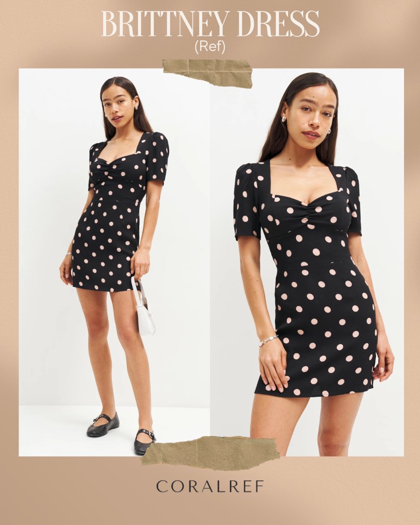 Reformation Brittney Mini Dress