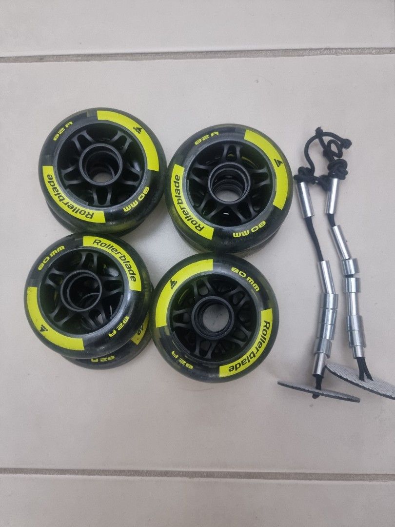 Rollerblade wheels, Sports Equipment, Other Sports Equipment and ...