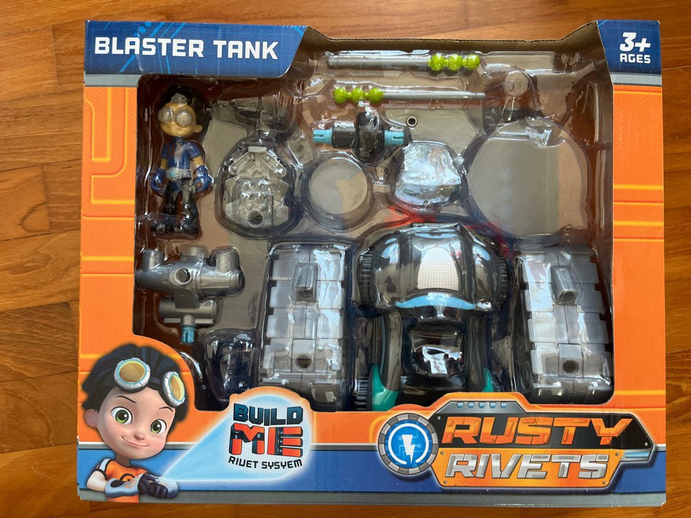 Clearance Rusty rivets easy build toy blaster tank build me rivet ...