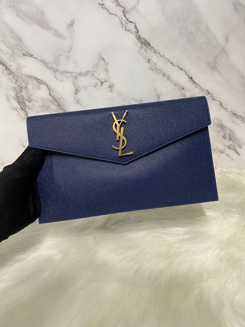 Ysl blue clutch 2025