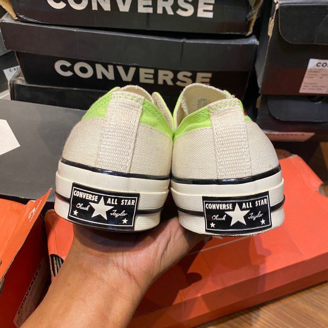 SALE Converse CT 70s Physchedelic Neon Green BNIB Original Murah Meriah Not Music series not 70s black white not pro leather