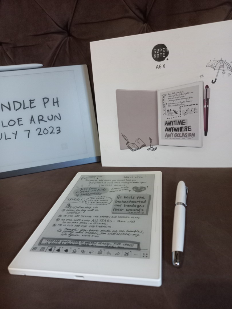 Sale! Supernote A6x digital notebook/ereader on Carousell