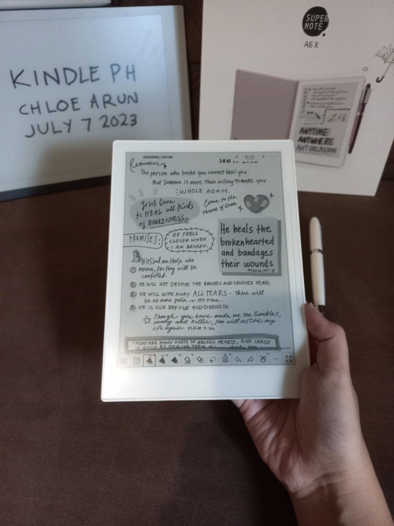 Sale! Supernote A6x digital notebook/ereader on Carousell