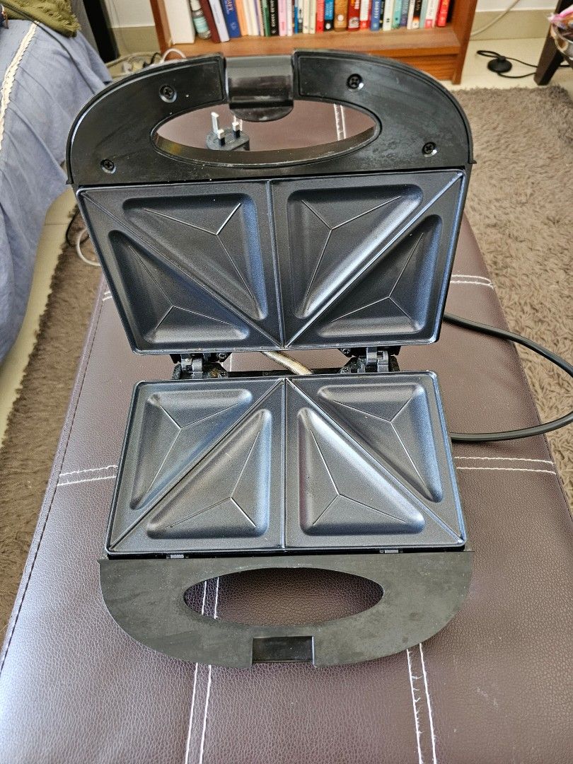 PowerPac Sandwich maker Doublesided Electric (PPT353), TV & Home Appliances, Kitchen Appliances