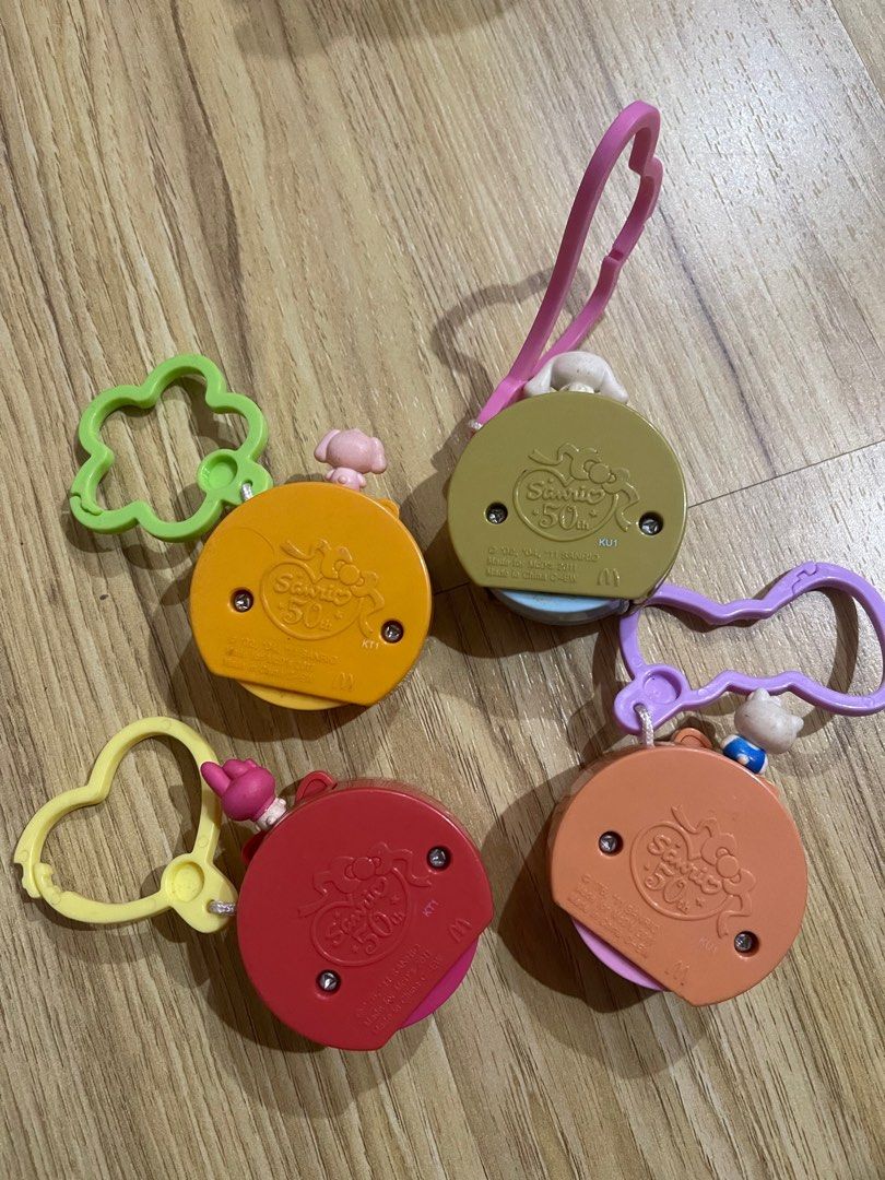Sanrio Mcdonald’s Happy Meal 50th Anniversary Stamp Set on Carousell