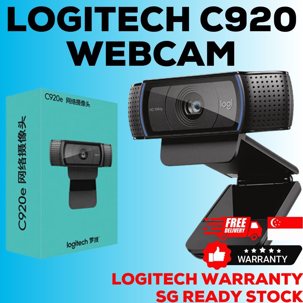 logitech webcam c922 zoom