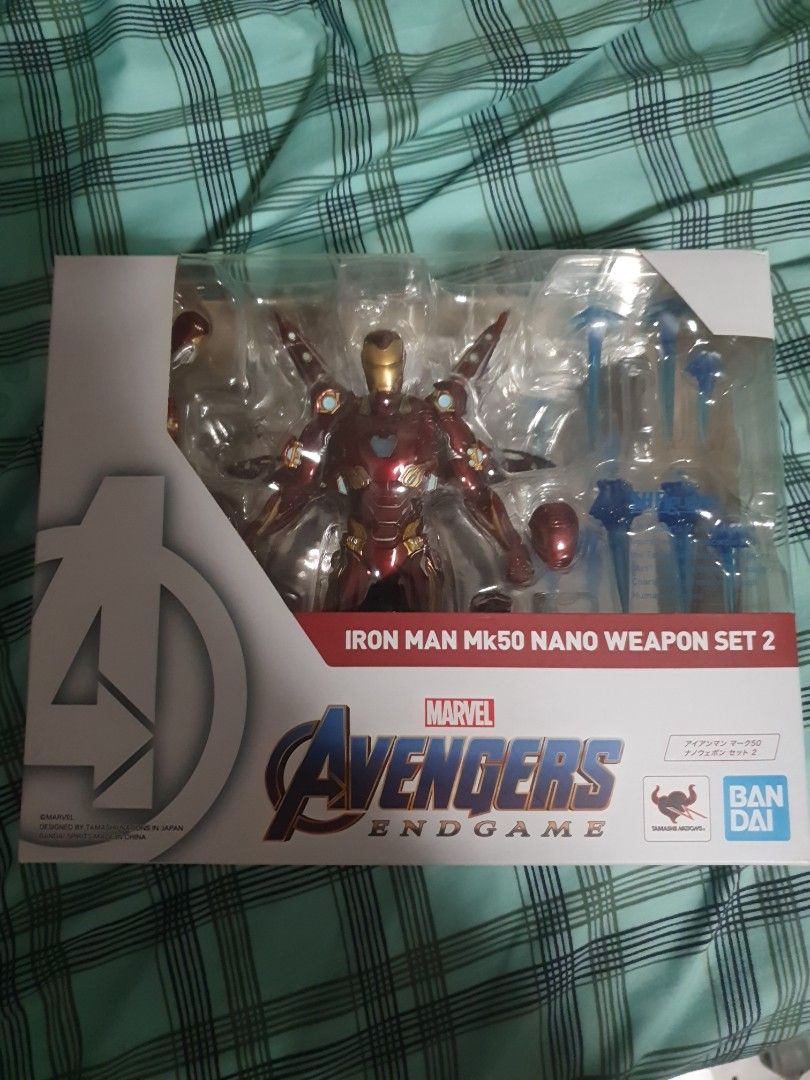 Shf Sh Figuarts Bandai Tamashii Nations Iron Man Mark 50 Nano Weapon ...