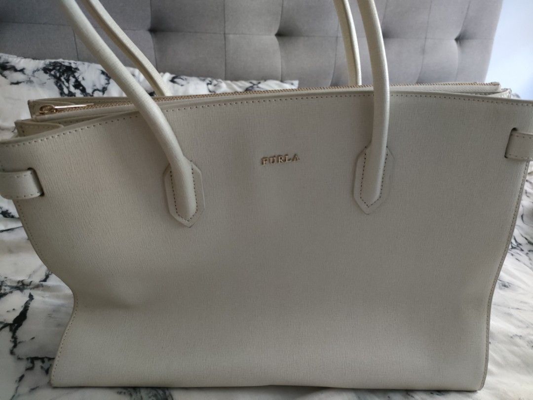 Furla sales pin tote