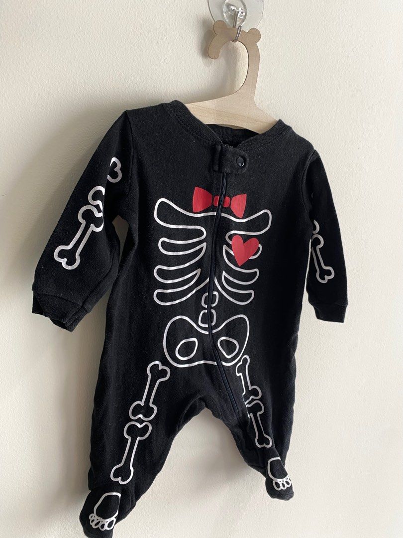 Skeleton Sleepsuit Babies Kids Babies Kids Fashion on Carousell