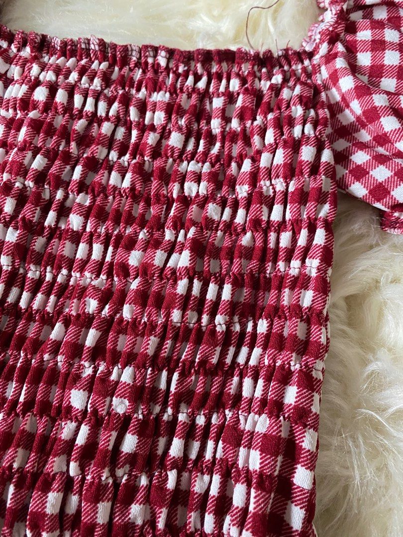 Smocked Crop Top (Category: Blouses) located in Santa Rosa. Submitted by rockitlee (Listing ID 1245130020, Image 2). Description: •Used once only •Slightly negotiable •Rfs: Decluttering.