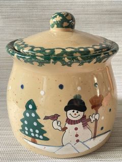 Snowman Big Cookie Jar