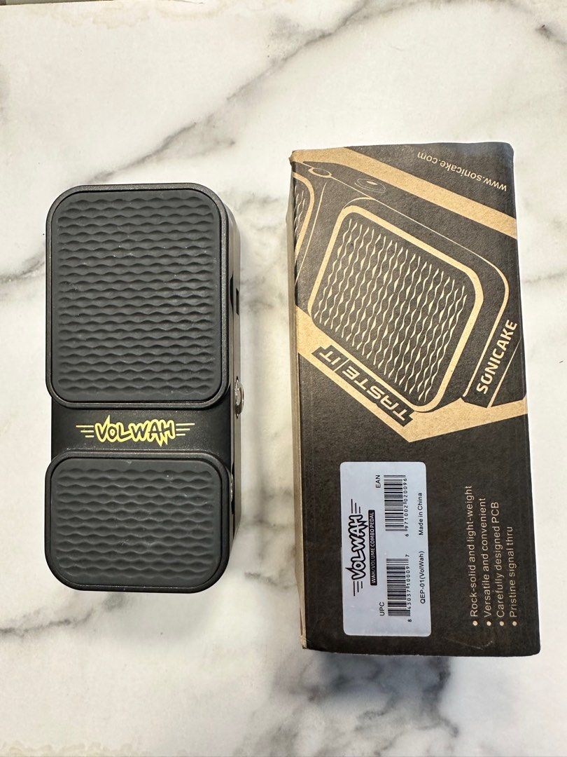 SONICAKE VolWah Active Volume & Wah Pedal, Hobbies & Toys, Music