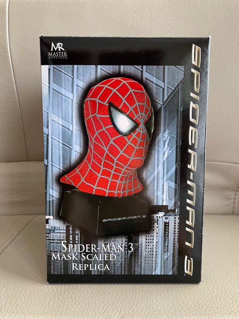 Marvel Collectible Spider-man 3 Mask Scaled Replica Bust, Hobbies
