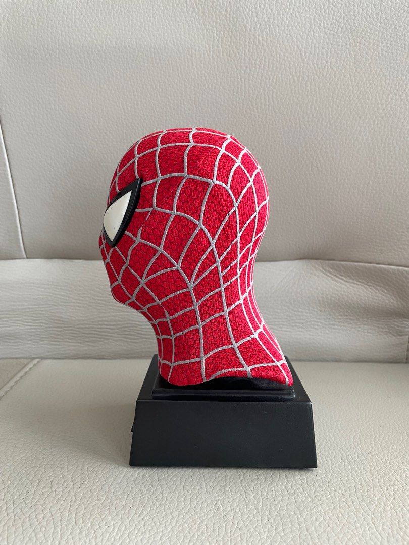 Marvel Collectible Spider-man 3 Mask Scaled Replica Bust, Hobbies