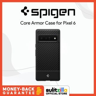 Spigen Core Armor Case for Google Pixel 6 Pro- Matte Black