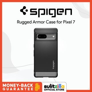 Spigen Rugged Armor Case for Google Pixel 7 - Matte Black