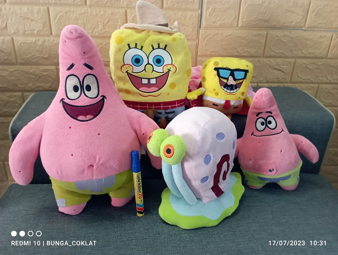 SpongeBob & Gang, Hobbies & Toys, Toys & Games on Carousell