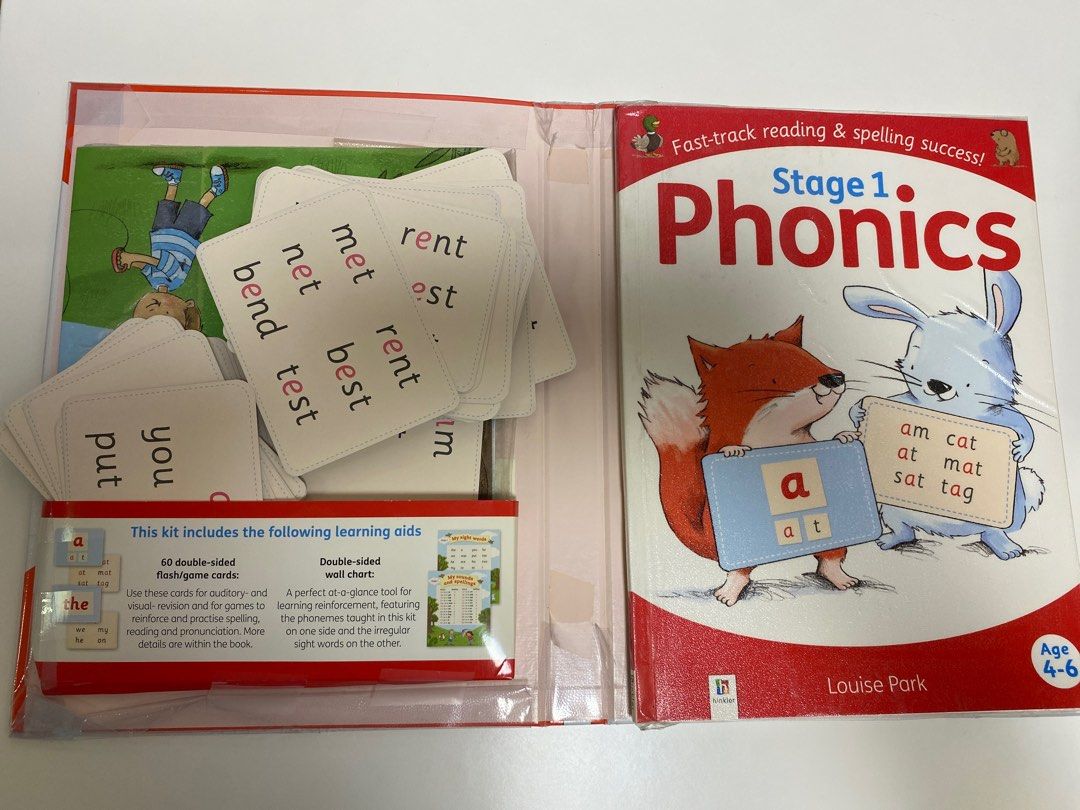 Stage 1 Phonics, 興趣及遊戲, 書本& 文具, 教科書- Carousell