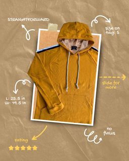 STRAIGHTFORWARD Mustard Jacket