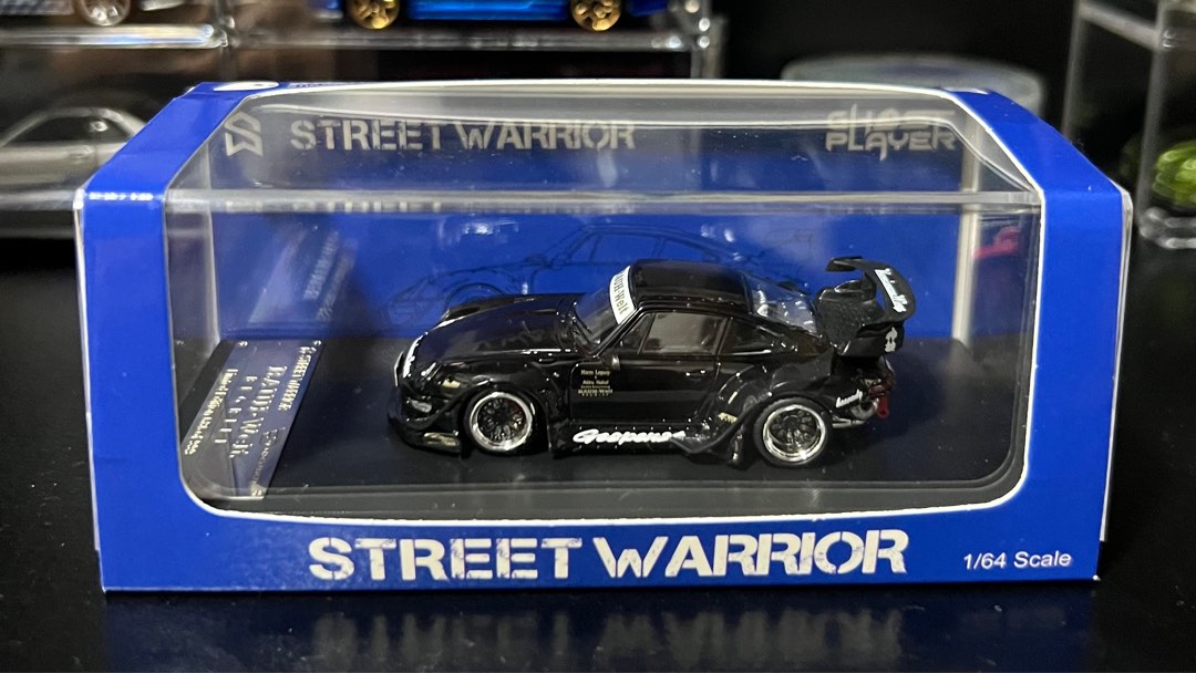 Street Warrior 1:64 Scale RWB Porsche Rauh Welt Limited 999 Street Weapon X  Ghost Player
