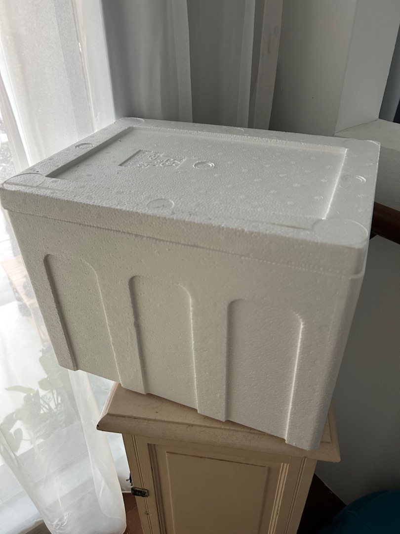 Styrofoam Box (New), Food & Drinks, Chilled & Frozen Food on Carousell