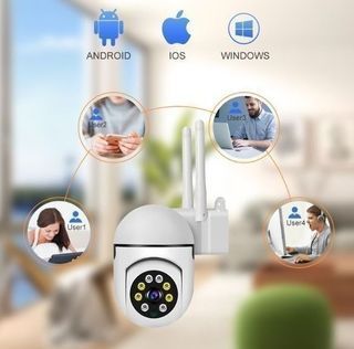 SUMATO PTZ CCTV 360° Waterproof Video Monitor Security Camera Wireless IP WIFI 3MP HD mini camera