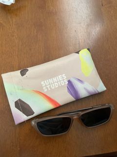 Sunnies Studio Joon Bone (Slim Square Sunglasses for Men and Women)