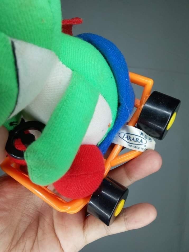 VINTAGE NINTENDO SUPER Mario Kart Plush Lot 1993 Takara Tags Toad Yoshi Peach EUR 92,89 - ES
