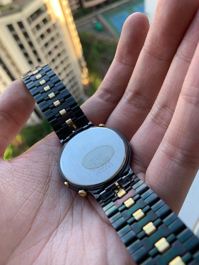 (Super rare) Seiko sun moon calendar Men #39 s Fashion Watches