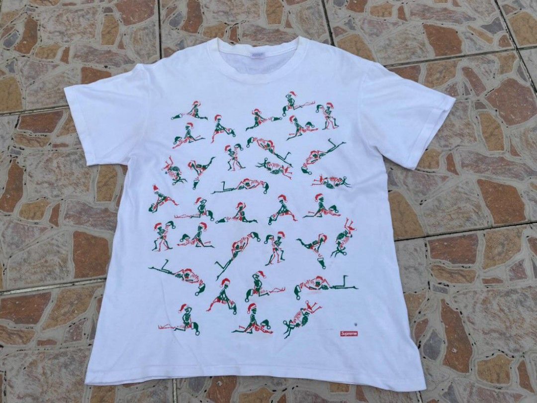 Supreme christmas tee 2017 new arrivals