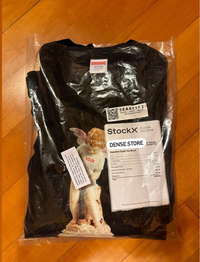 Supreme cupid tee black sale