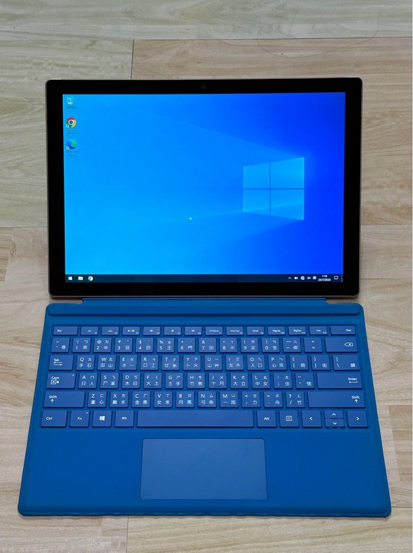 觸控失效)Surface Pro 5 Core i5-7300u 8g 128g SSD LAPTOP, 電腦