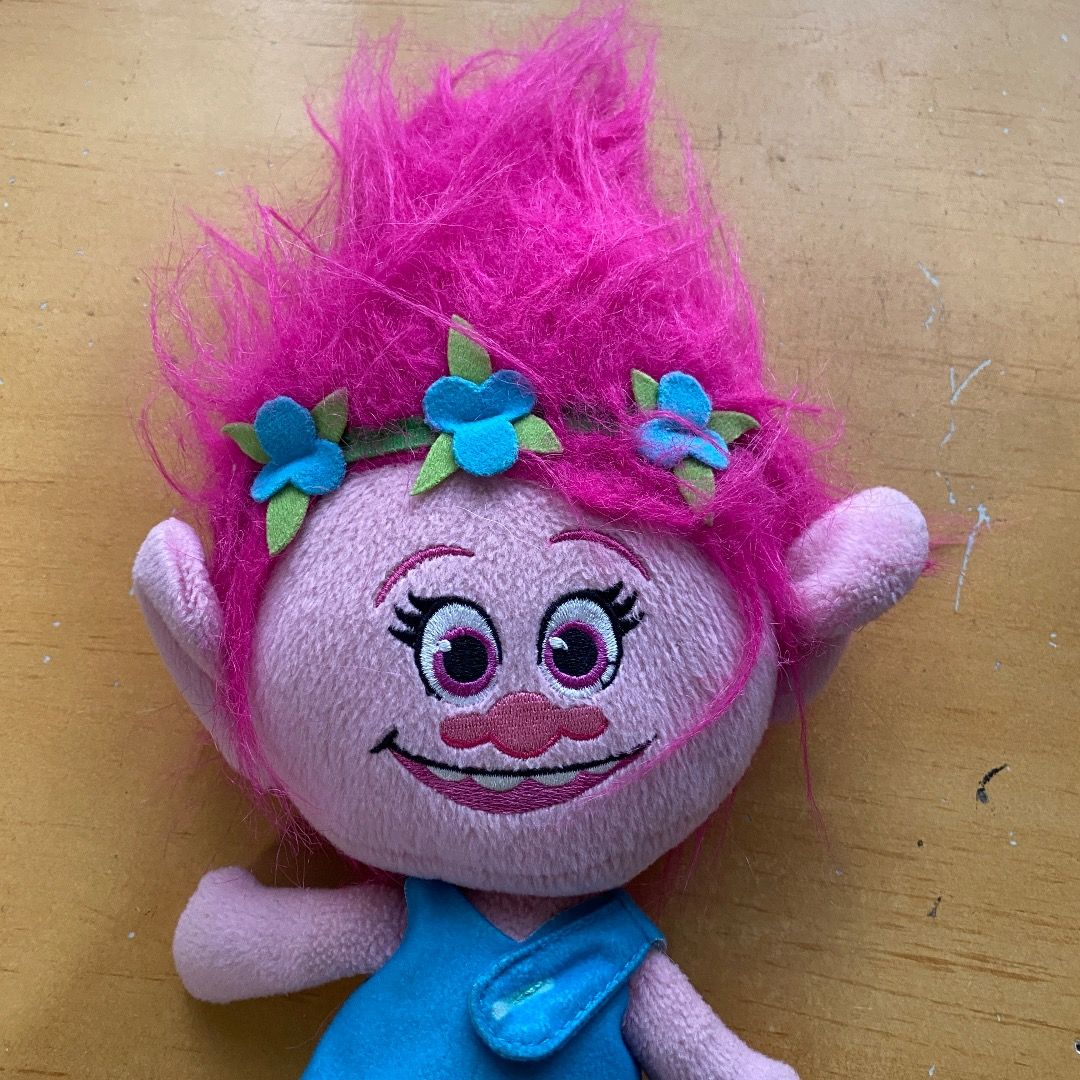 Talking Trolls Princess Poppy Plush on Carousell