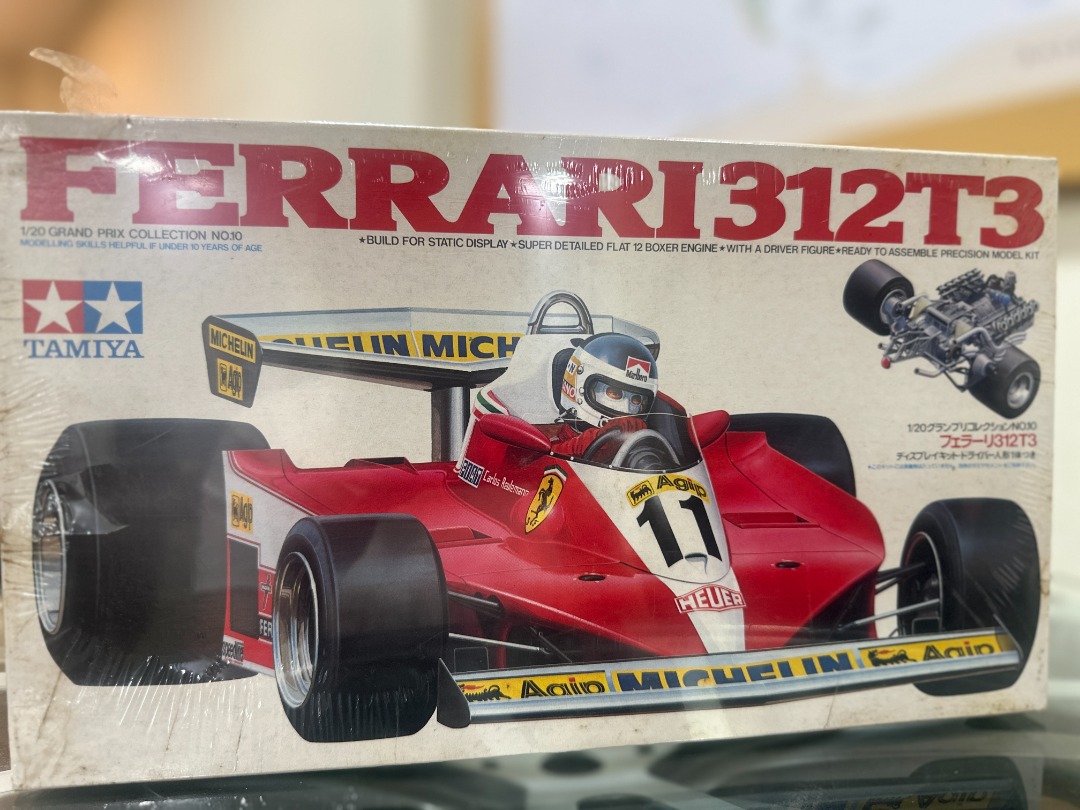 Tamiya 20010 Ferrari 312t3 1/20 Scale F1 Racing Car Model Kit 1 20 ...