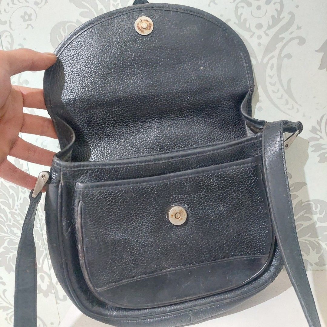 Jual Preloved tas GUY LAROCHE original Tote Selempang kulit unisex