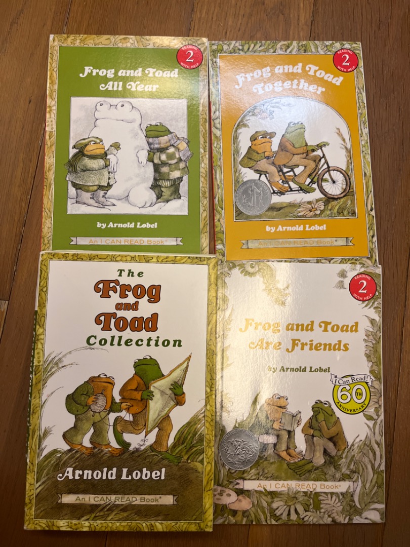 The Frog and Toad collection by Arnold Lobel, 興趣及遊戲, 書本
