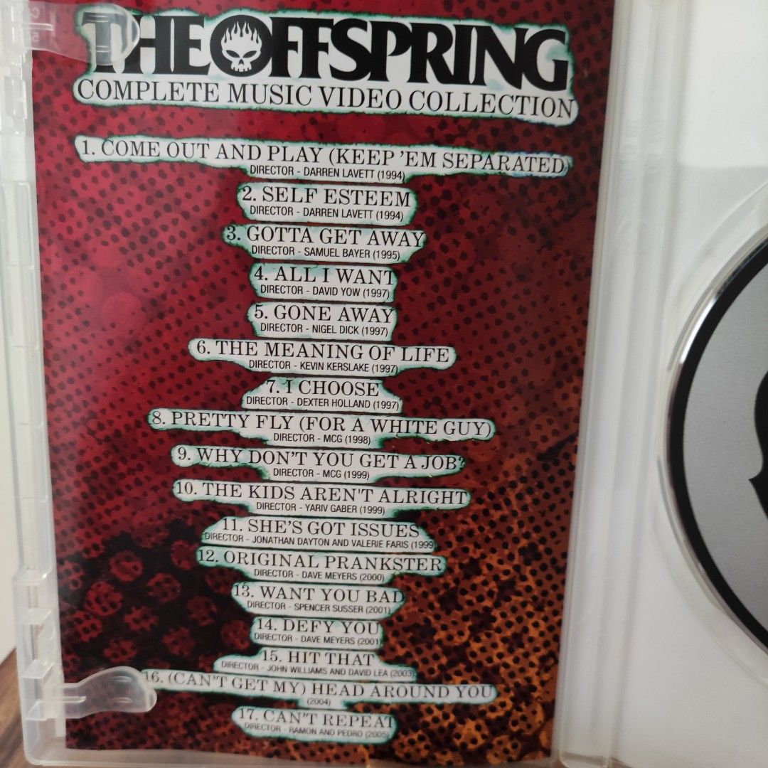 The Offspring - Complete Music Video Collection DVD on Carousell