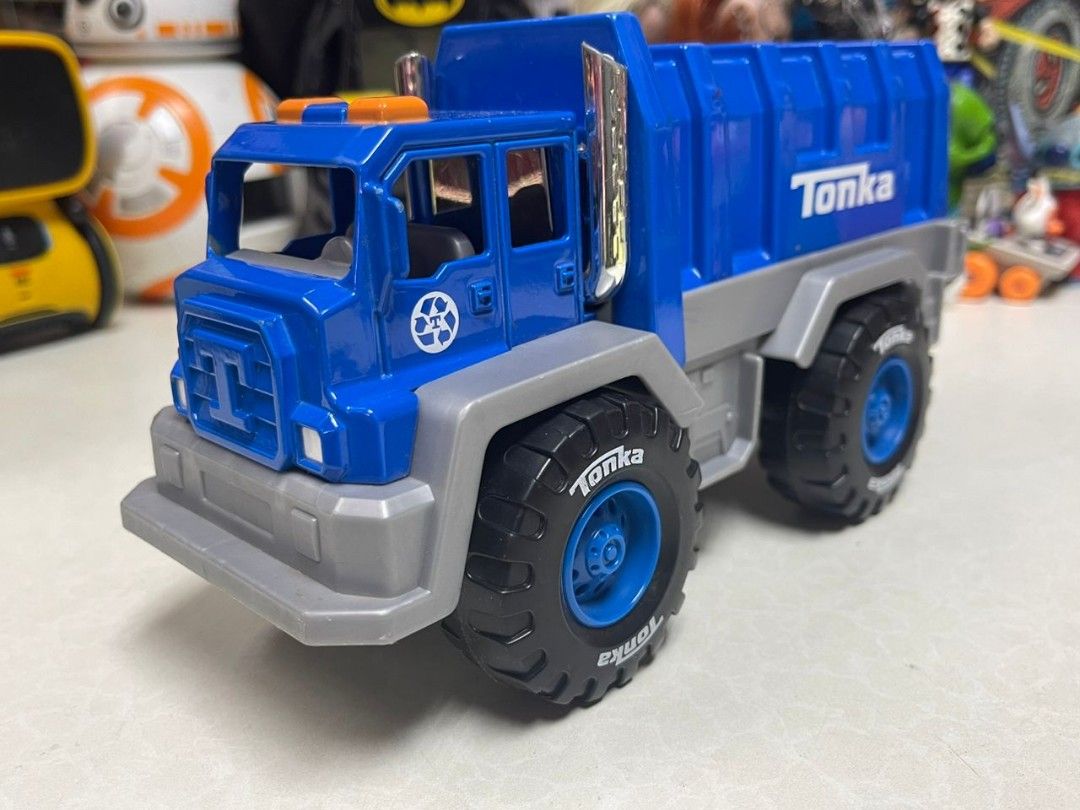 Tonka blue garbage truck online
