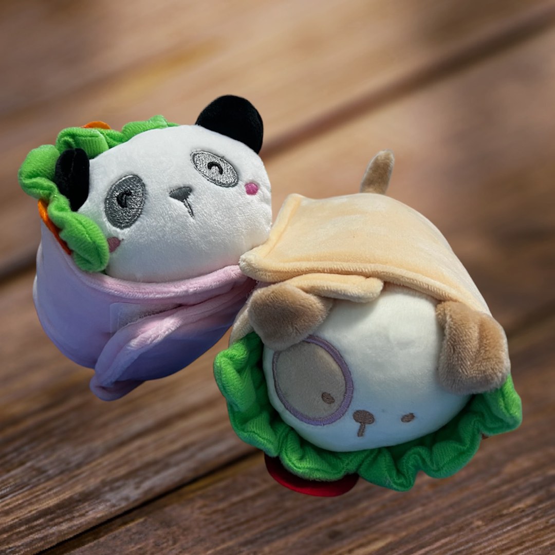 Stuffed animal in tortilla clearance