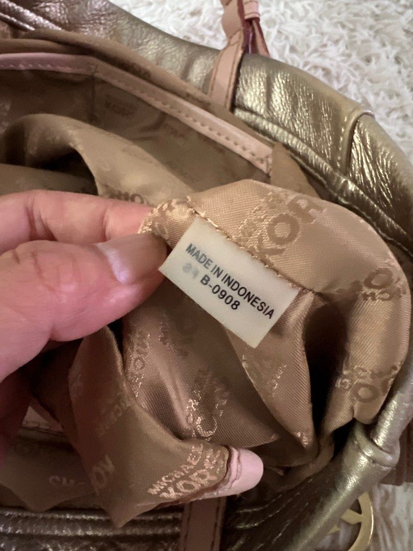 Tote bag Michael Kors Gold