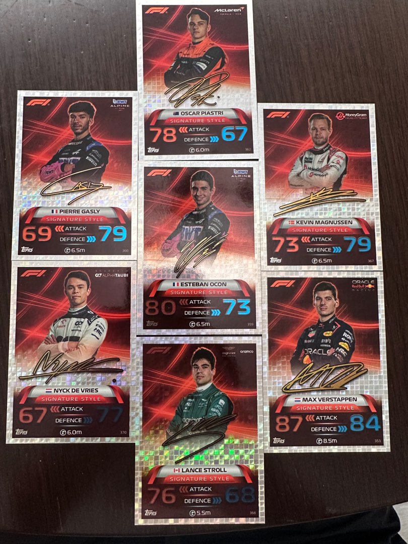 Turbo Attax 2023 Signature Style Cards, 興趣及遊戲, 收藏品及紀念品, 明星周邊 Carousell