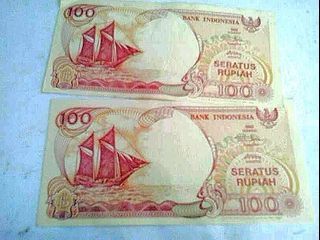 Uang lama Rp 100 pinisi murah