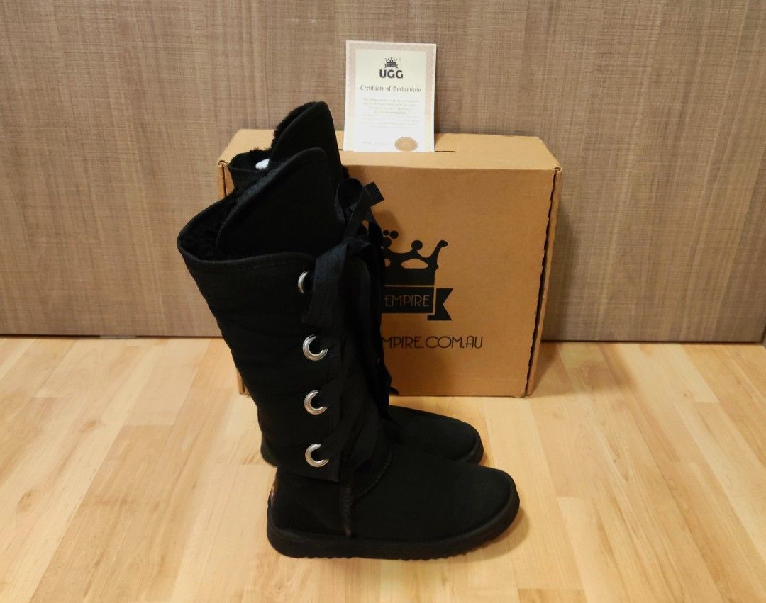 UGG Australia Dance Tall Black Boots