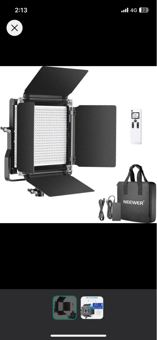 URGENTLY CLEARING) NEEWER 660 BI-COLOR LIGHT PANEL, Photography,  Photography Accessories, Lighting  Studio Equipment on Carousell