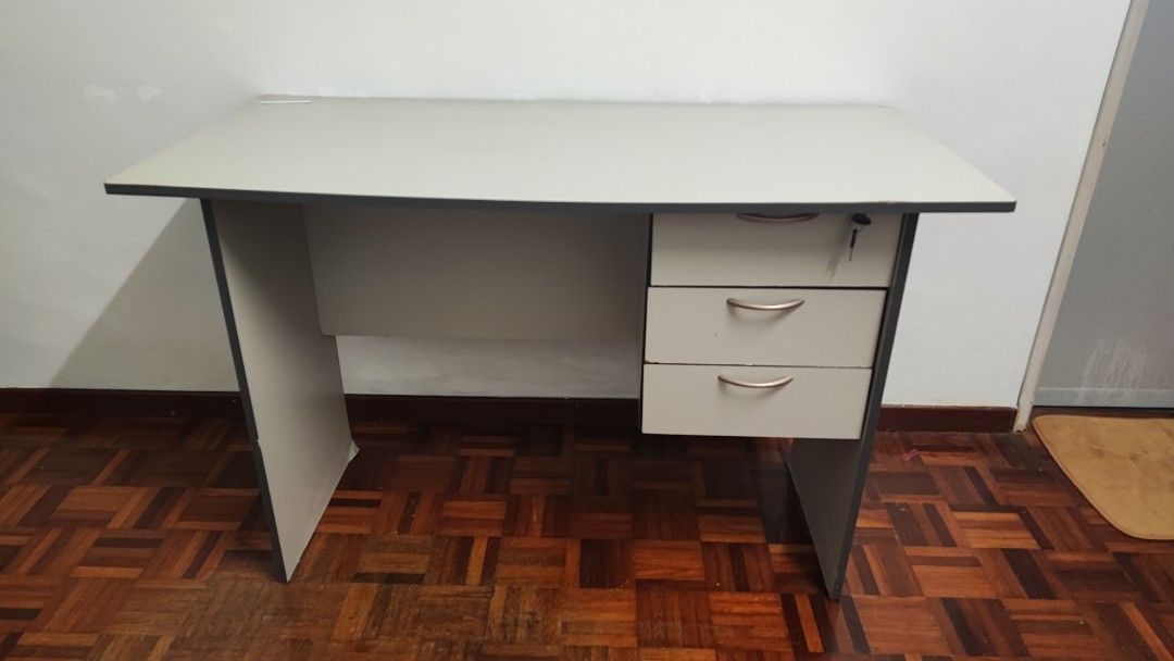 [USED] Study Table, Furniture & Home Living, Furniture, Tables & Sets