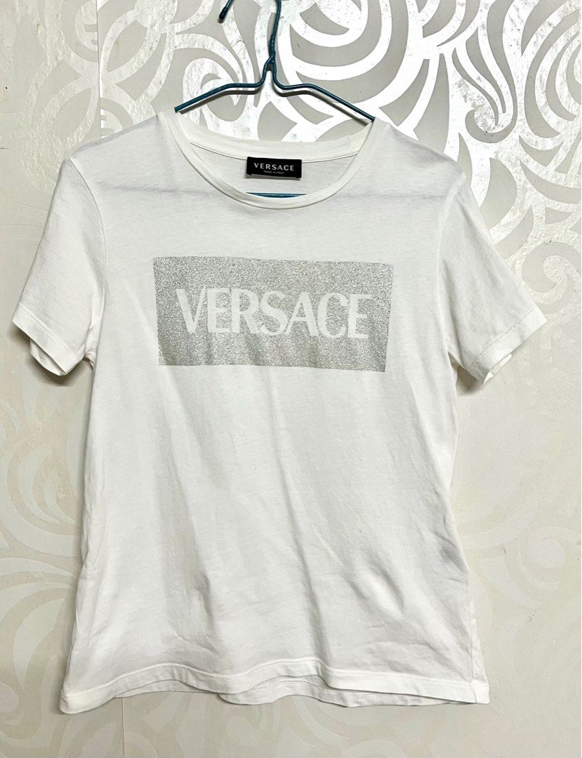 Versace T shirt, Luxury, Apparel on Carousell
